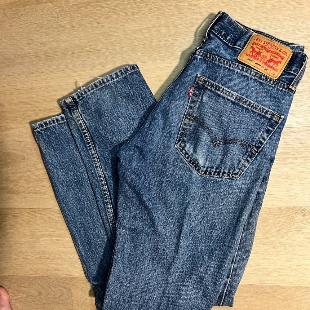 Levi's 505 Men's Blue Jeans